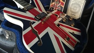 Video thumbnail for Epiphone Sheraton Limited Edition Union Jack by MarkThomasMusic