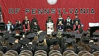 Cal U Fall 2011 Graduate Commencement Ceremony