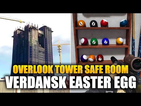 Warzone Verdansk - How to Open the SECRET Overlook Tower Safe Room Easter Egg (FREE Specialist Pack)