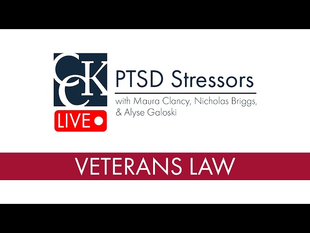 PTSD Stressors for VA Disability Benefits Explained
