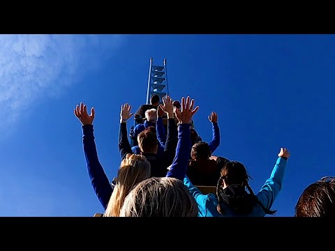 Luna (Pre-Opening Off-Ride Footage and Rear Train POVs) - Liseberg Park Gothenburg Sweden