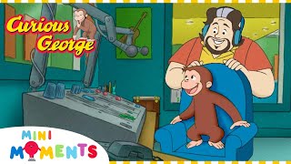 George is LIVE on the Radio! 📻 | Curious George | 1 Hour Compilation | Mini Moments