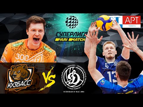 04.03.2021🏐 "Kuzbass" - "Dynamo LO" | Men's Volleyball Super League Parimatch | round 25