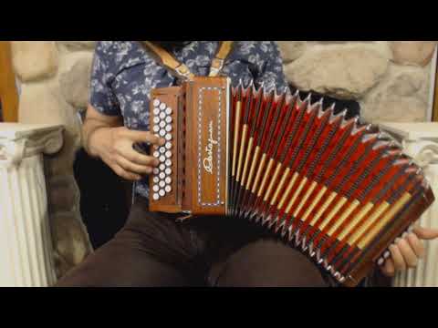 CASTBENADGPW - Padauk Castagnari Benny Diatonic Button Accordion ADG MM 33 12 $3999