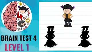 🧠 Brain Test 4 Level 1 | Which one is my real shadow? | Walkthrough