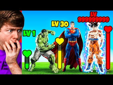Marvel vs DC vs Dragon Ball Z POWER LEVELS! (Reaction)