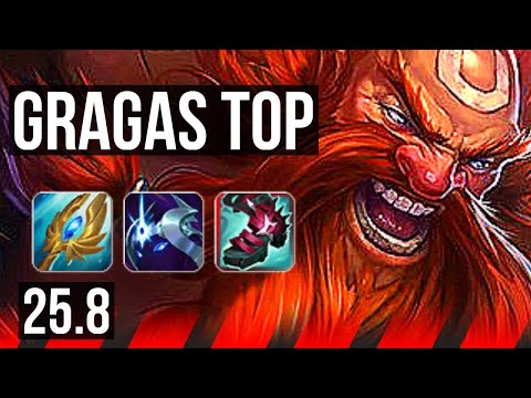 GRAGAS vs YONE (TOP) | 5/2/10 | EUW Diamond | 25.8