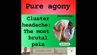 Podcast - A real pain in the head: Cluster Headache explained