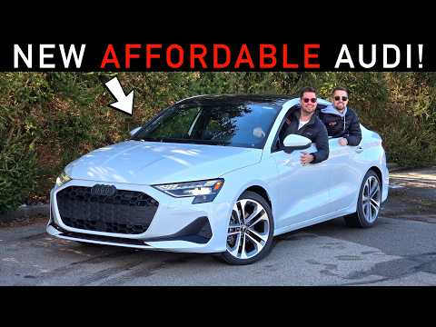 2025 Audi A3 -- Even MORE Style & Tech for ONLY $38,000! (2025 Refresh)