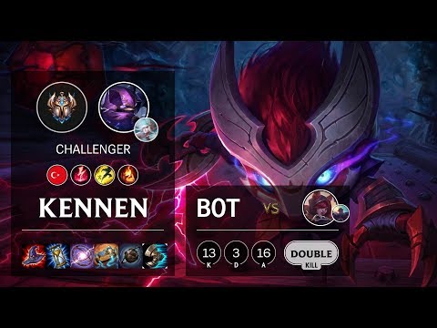 Kennen Bot vs Xayah - TR Challenger Patch 10.6