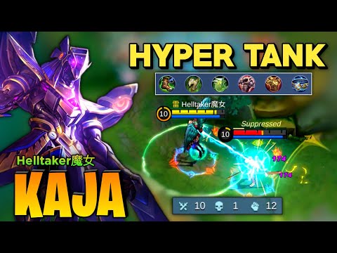 New Meta Kaja Jungle Tank Build [ Kaja Best Build Top Global ] By Helltaker魔女Mobile Legends