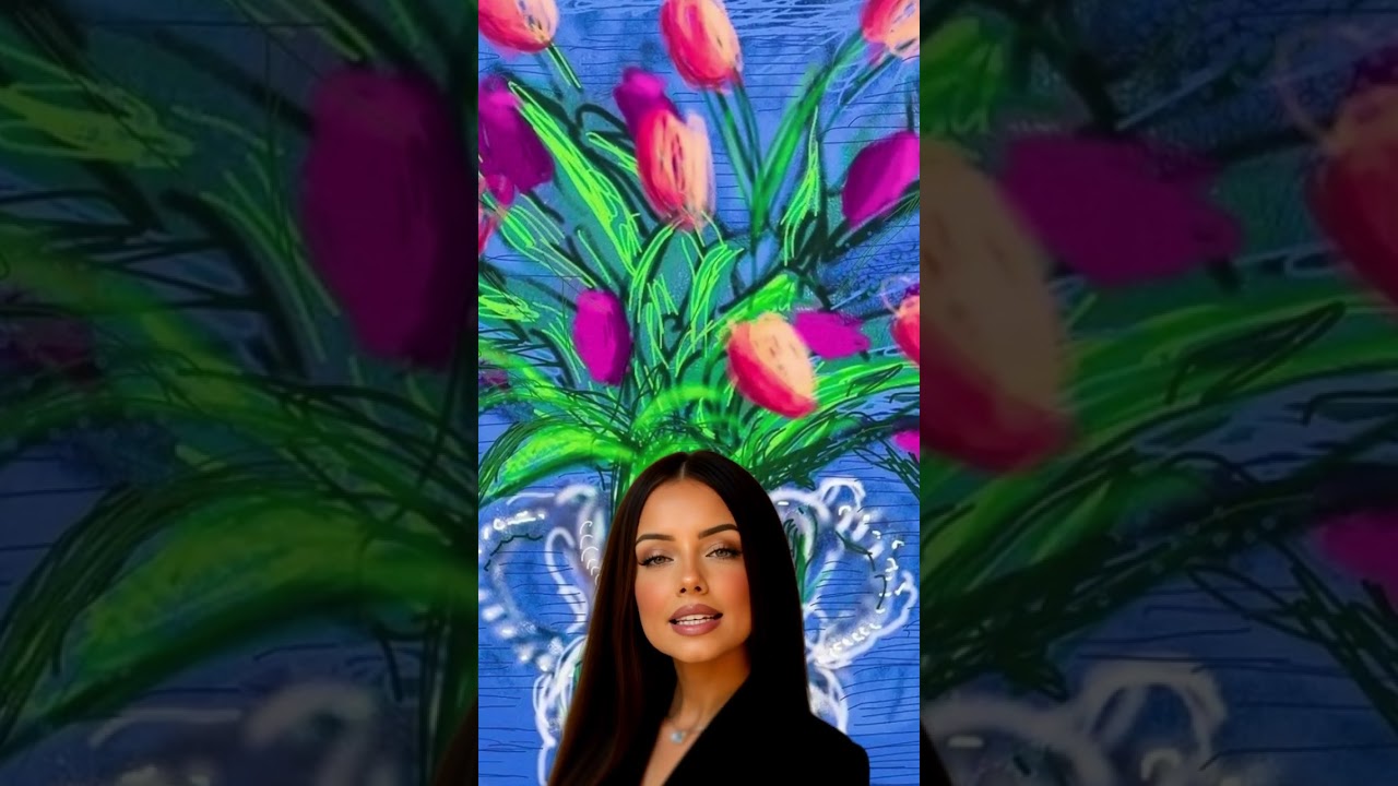 David Hockney switched paintbrush for IPad. And sells them for millions #davidhockney