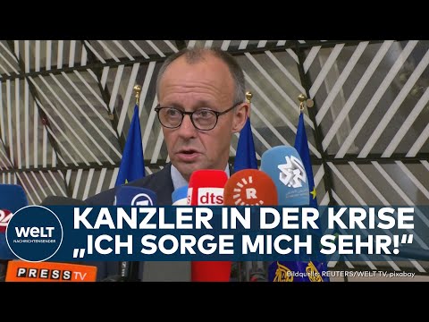 EU-GIPFEL IN BRÜSSEL: Kanzler in der Krise! Jetzt spricht Friedrich Merz Klartext!