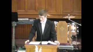 preview picture of video 'Northville Baptist Youth Sunday - Cullen preaching'