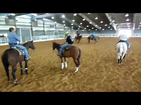 Lets go see who's riding at the Tulsa Reining Classic today