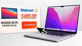 Compré una Macbook en WALMART por $400 USD y así llegó