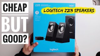 Video thumbnail for The Best Budget Computer Speakers | Logitech Z213 Speakers Review by Henry Media Group