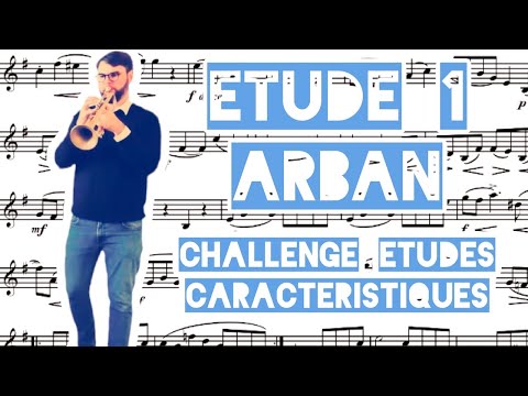 Arban - Étude caractéristique #1 // Trompette solo