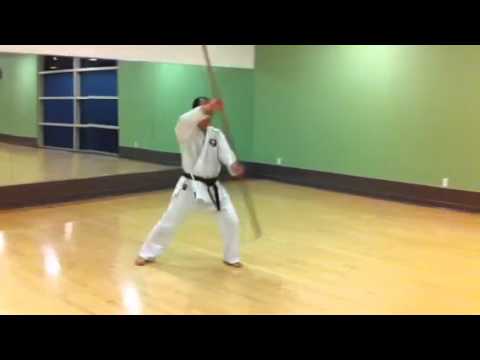 Karate Bo kata #2
