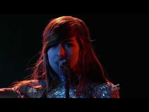 The Voice S06E17  Christina Grimmie 1st Live Show Dark Horse