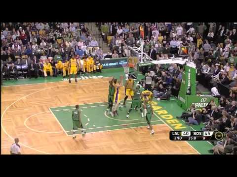 02 09 2012   Lakers vs  Celtics   Pau Gasol Highlights