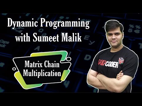 Matrix Chain Multiplication Dynamic Programming