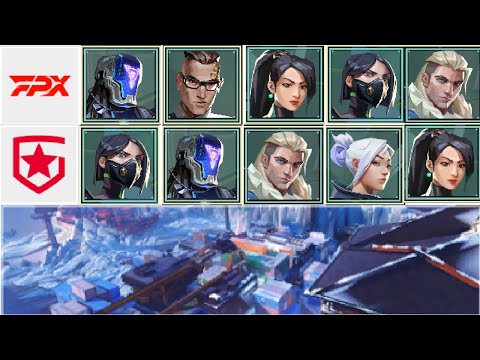 FPX vs Gambit MAP3 ICEBOX VCT Challengers Stage1 2022