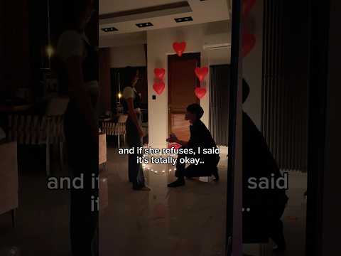 Proposing to my girlfriend privately..