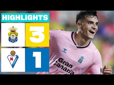 UD LAS PALMAS 3 - 1 SD EIBAR | RESUMEN LALIGA HYPERMOTION