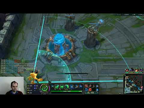 Zac vs Azir, mid lane, with commentary
