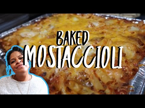 BEST BAKED MOSTACCIOLI RECIPE EVER! Cant believe I'm...