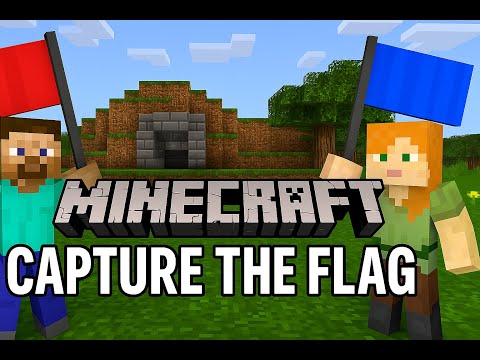 Minecraft Capture the Flag Showdown! 🏁 Epic Strategies & Sneaky Plays