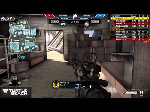 OpTic Gaming vs Team EnVy - Game 1 - Group B Winners Match - #MLGXGames