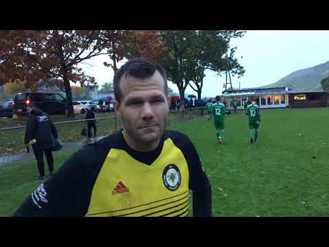 Marc Görres und Michael Zell, SG Pölich, nach dem 4:1 gegen Könen