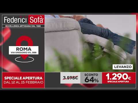 🛋️ Nuovo Showroom a ROMA: Sconto Esclusivo del -15%!