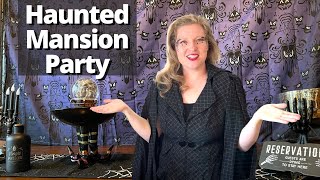 Haunted Mansion Party | Food, Decorations & Games!