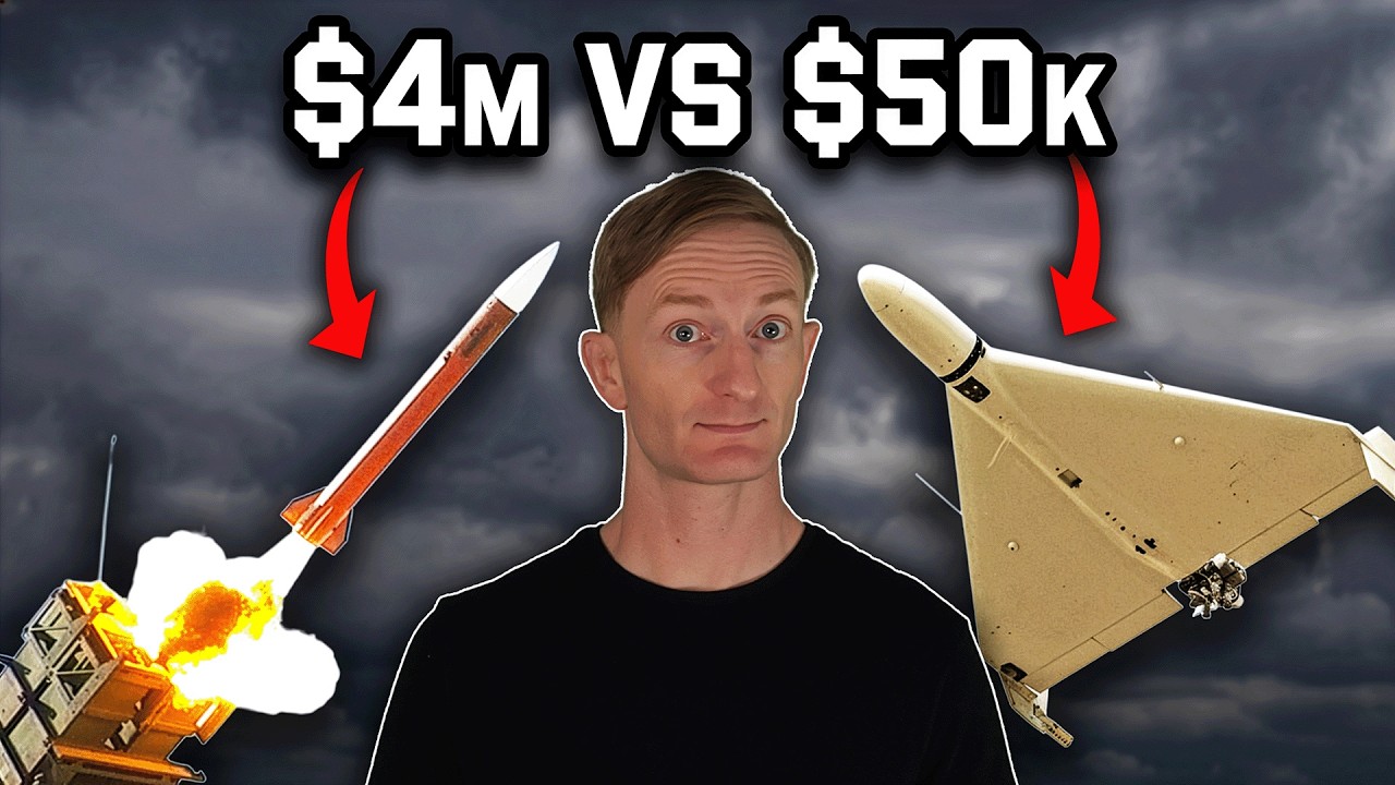 Why We Use Million-Dollar Missiles on Cheap Drones