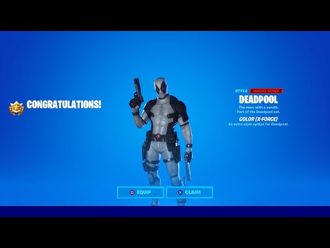 HOW TO UNLOCK NEW DEADPOOL X-FORCE STYLE IN FORTNITE!