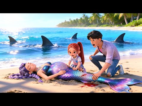 Mermaid Rumi Rescued by Little Mira and Jinu | KPop Demon Hunters FMV