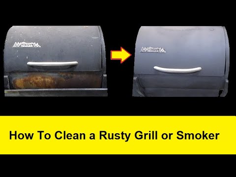 How To Clean a Rusty Grill or Smoker