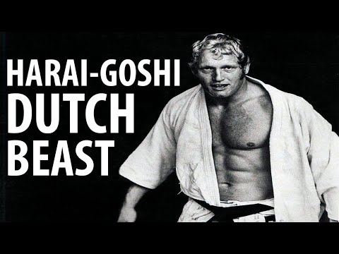 The Dynamic Harai-Goshi of the Dutch Judo Beast. Willem Ruska Olympics 1972 Judo