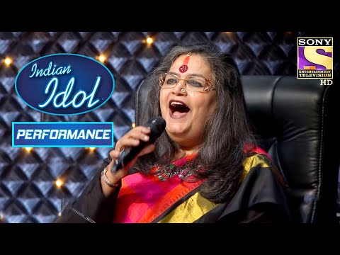 Usha Uthup ने किया 'Darling' पे Perform! | Indian Idol Season 10