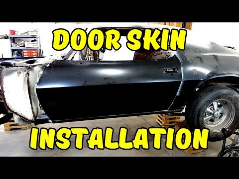 Door Skin Installation - Door Skin Replacement Part 5 - 71 Camaro RS