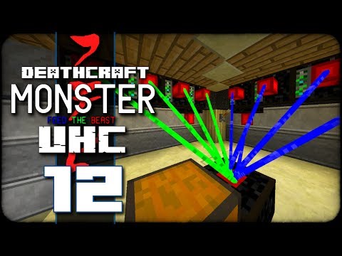 DeathCraft Monster UHC SMP - S2 Ep 12 - Lasers!