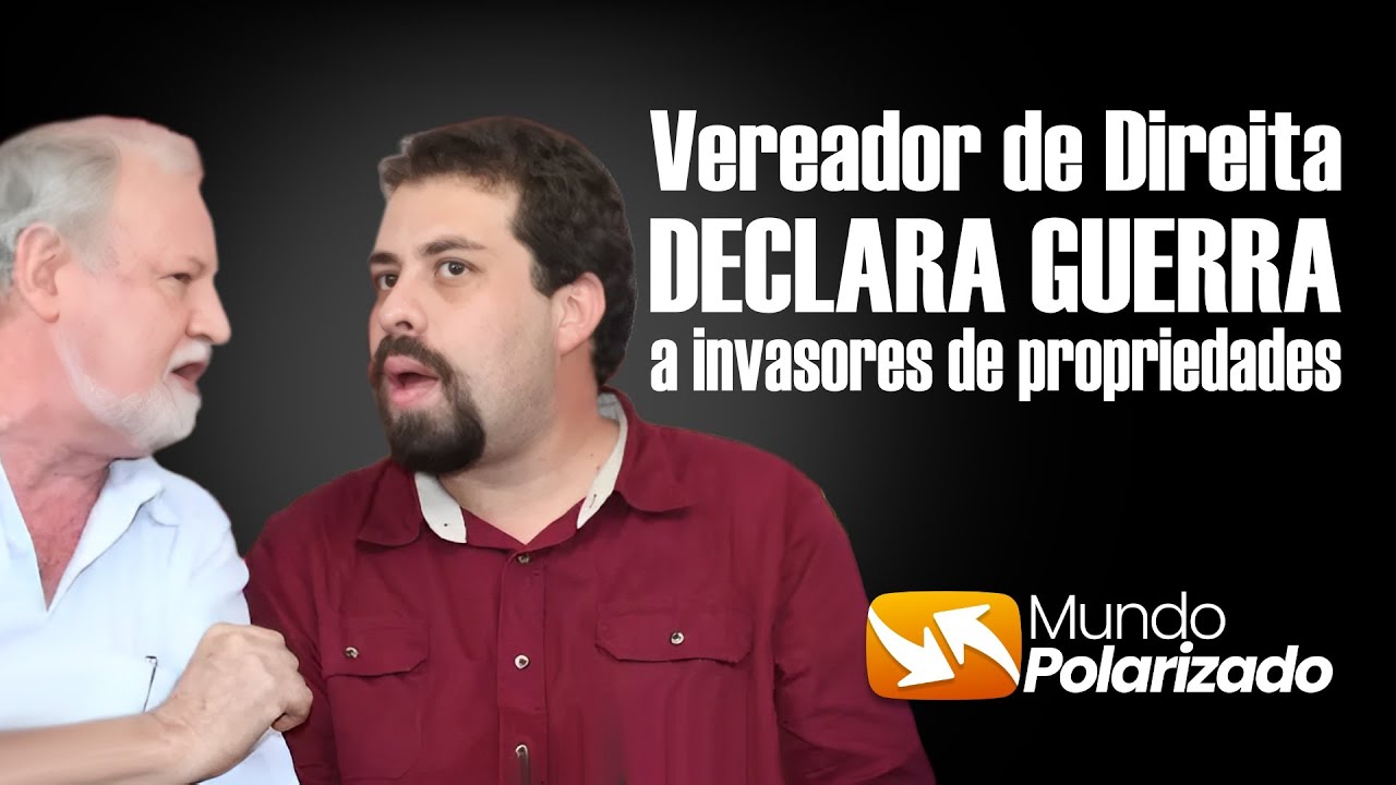 Vereador de Direita DECLARA GUERRA a Invasores de Propriedades