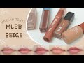 TOP 5 MLBB Beige Korean Lip Tints Lululand