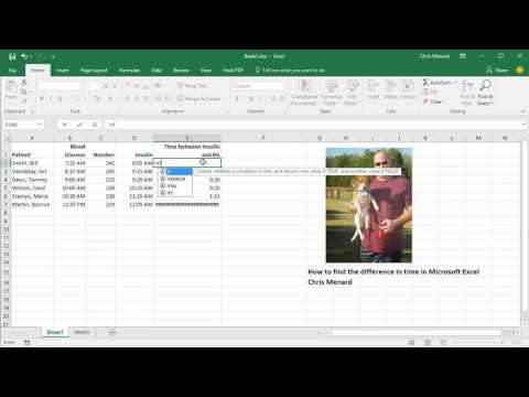 Excel - calculate difference in time across midnight by Chris Menard