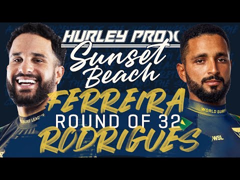 Italo Ferreira vs Michael Rodrigues | Hurley Pro Sunset Beach 2023 - Round of 32 Heat Replay