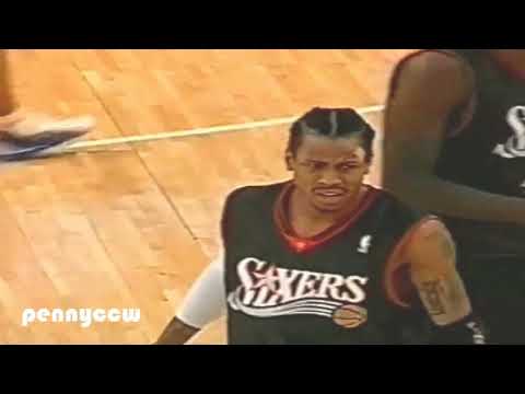 Allen Iverson ALL 3 pointers in 2000-2001 NBA MVP Season