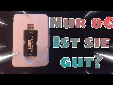 Diese CAPTURE CARD kostet nur 8EURO!?//ist sie BESSER als die von ELGATO?